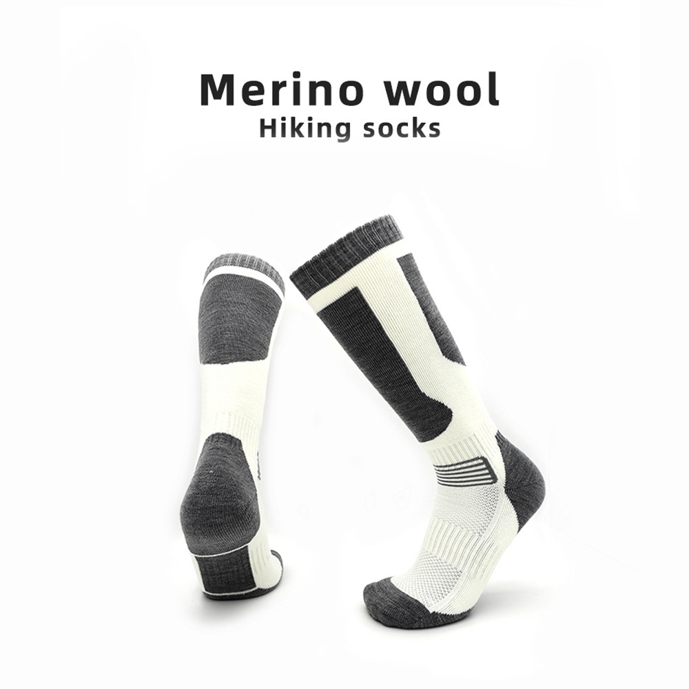 30% Merino Wool Ski Socks | Thermal Cushion, OEM Factory 30% Merino Wool Ski Socks | Thermal Cushion, OEM Factory