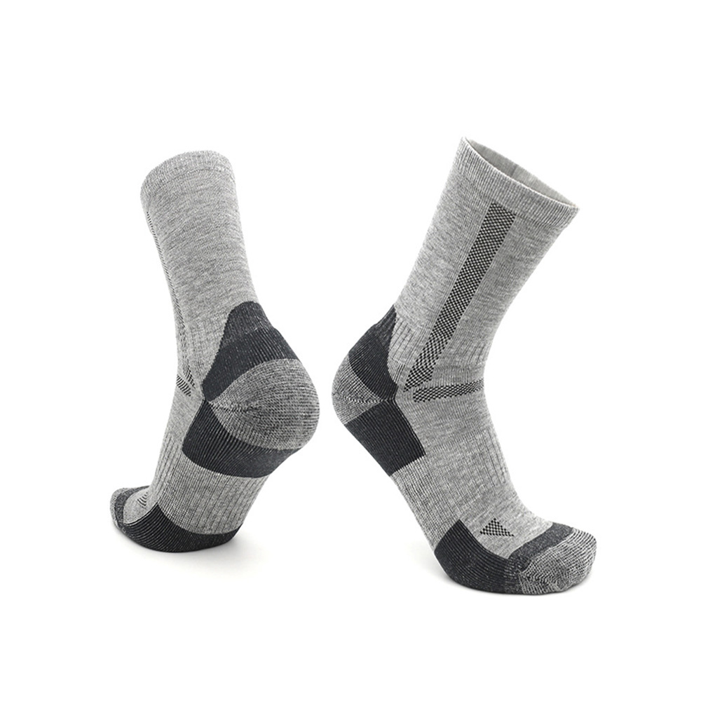 Custom Crew Hiking Socks | Australian Wool, Moisture-Wicking OEM