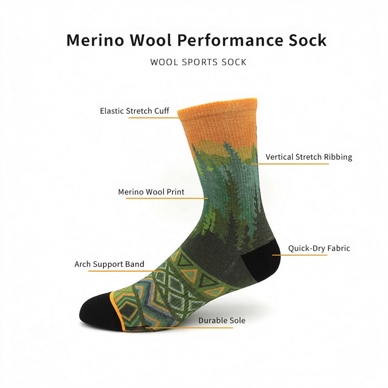 Tired of Faded Prints and Itchy Seams? Our 100% Wool Printed Socks Fix Both Tired of Faded Prints and Itchy Seams? Our 100% Wool Printed Socks Fix Both