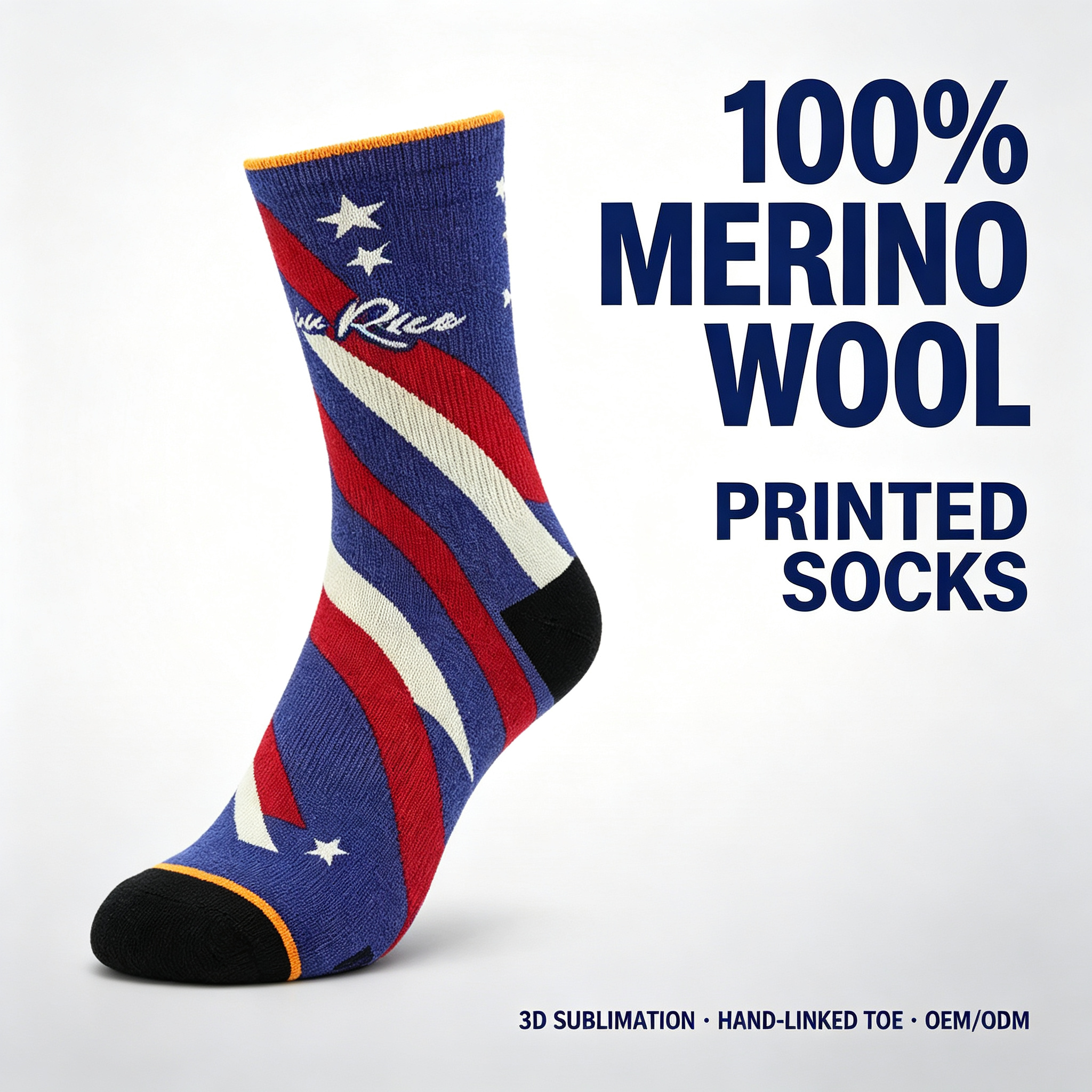 Tired of Faded Prints and Itchy Seams? Our 100% Wool Printed Socks Fix Both